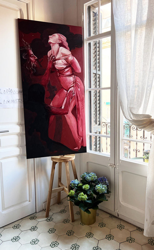 Enveloped in darkness