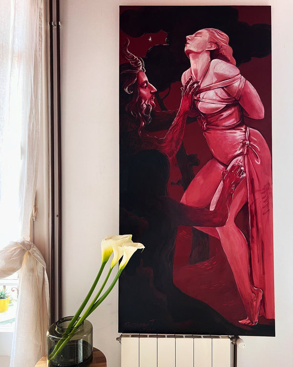 Enveloped in darkness