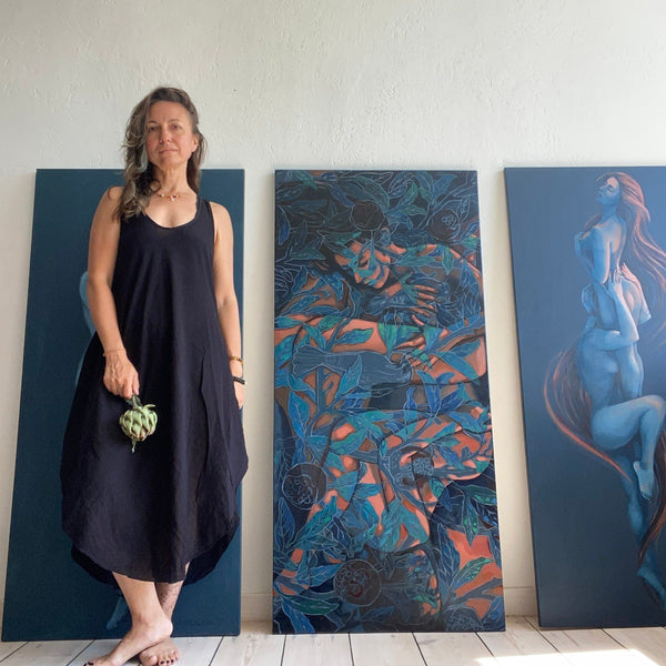 Two birds in the Garden of Eden