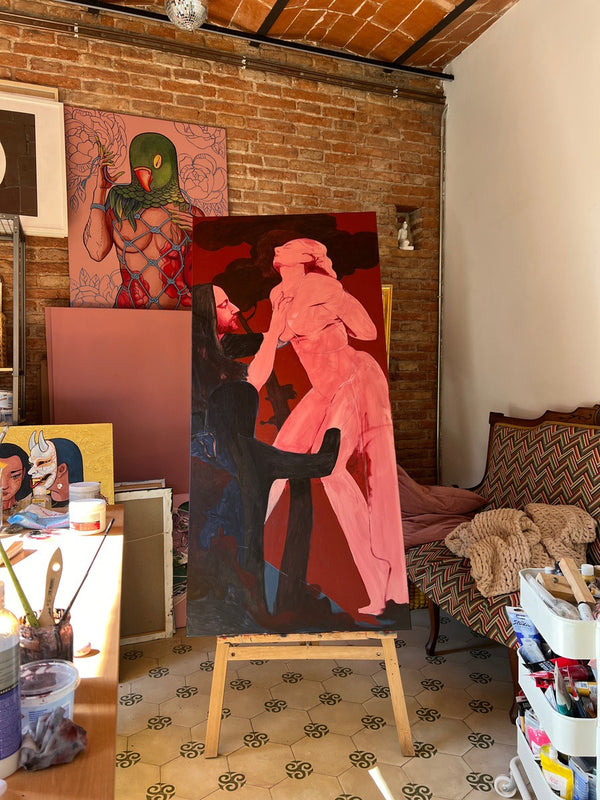 Enveloped in darkness