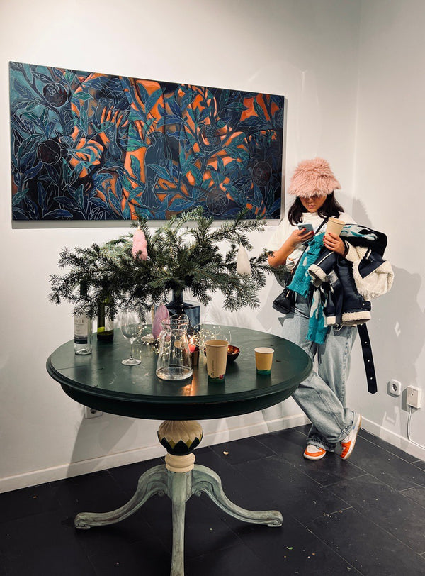 Two birds in the Garden of Eden