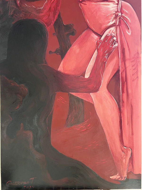 Enveloped in darkness