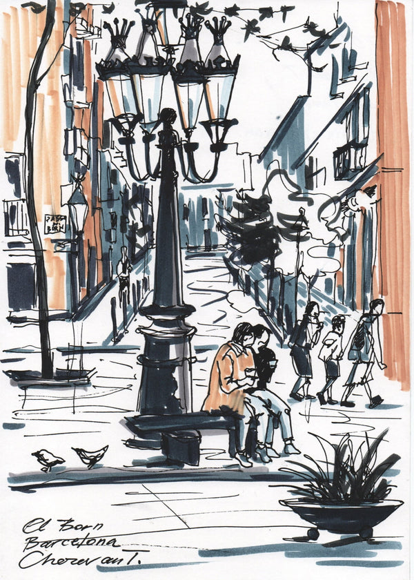 Sketch «El Born» #4
