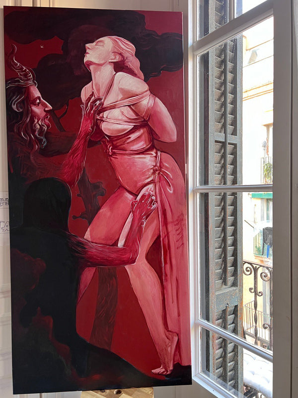 Enveloped in darkness