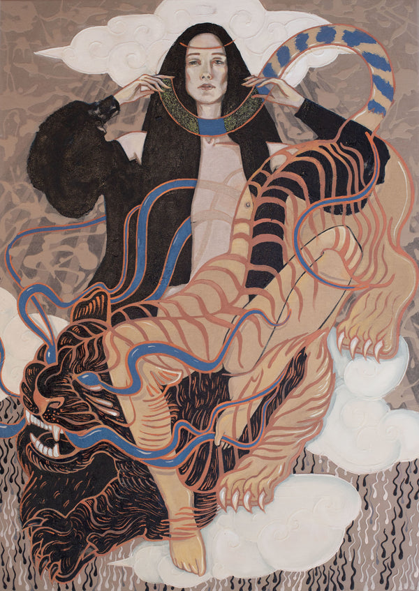 Fragment of myth Limited edition risograph print