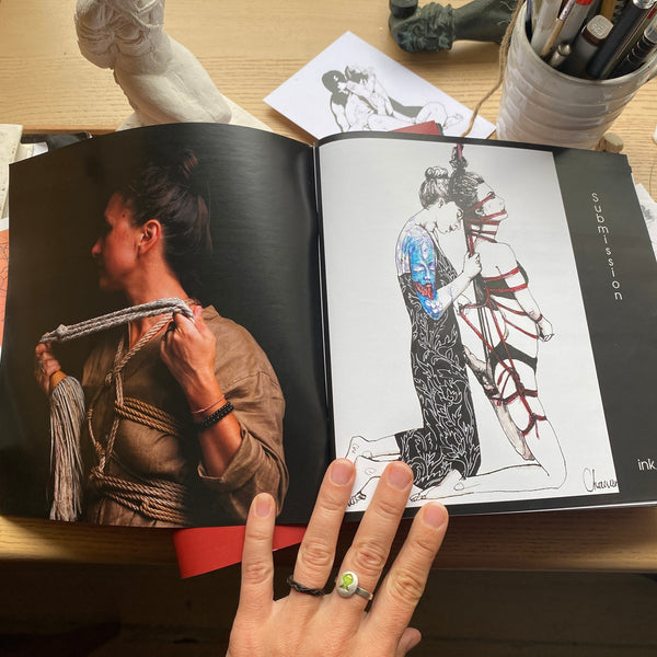 Kinbaku Shibari — Hardcover Art Photography Zine