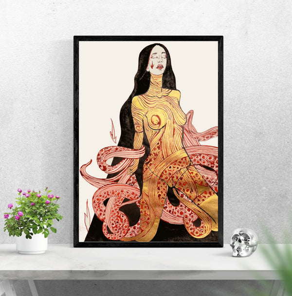 Women and Octopus