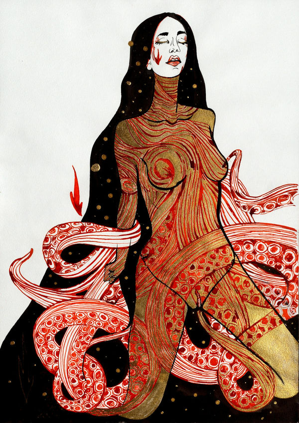 Women and Octopus