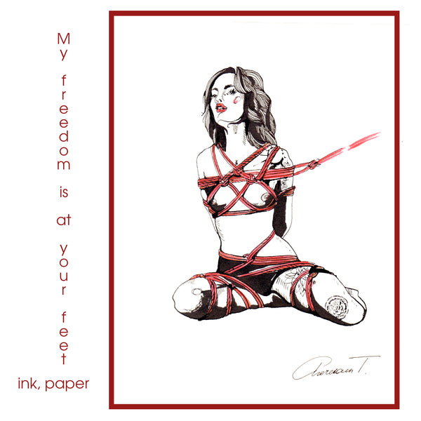 Kinbaku Shibari — Hardcover Art Photography Zine