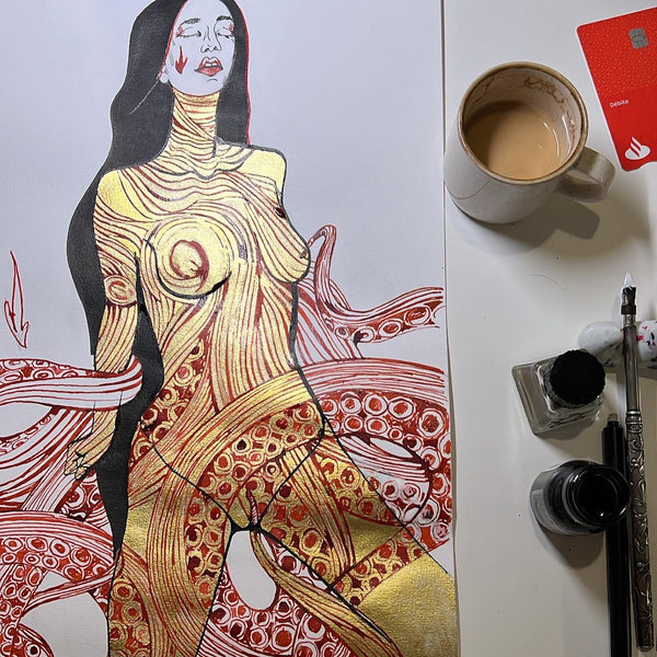 Women and Octopus