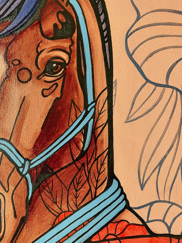 Blue Horse