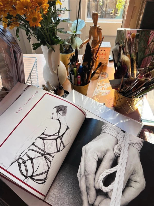 Kinbaku Shibari — Hardcover Art Photography Zine