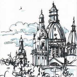 Sketch «Montjuïc, Barcelona, Spain»