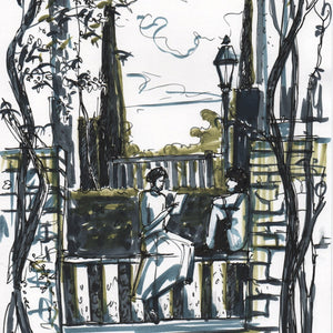Sketch «Montjuic»