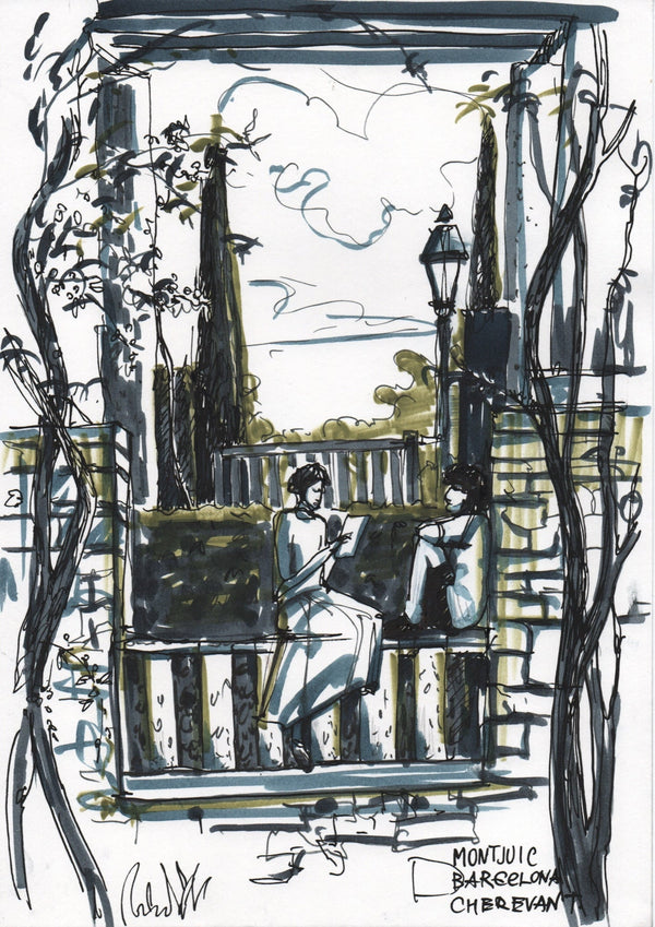 Sketch «Montjuic»