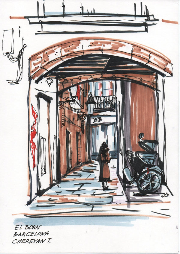 Sketch «El Born» #2