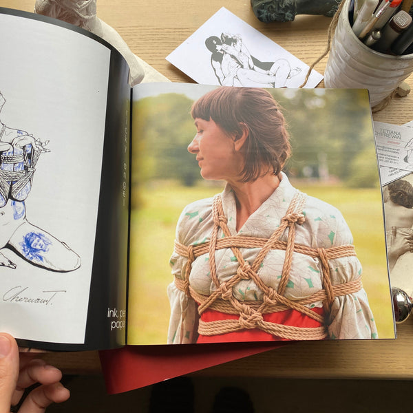 Kinbaku Shibari — Hardcover Art Photography Zine