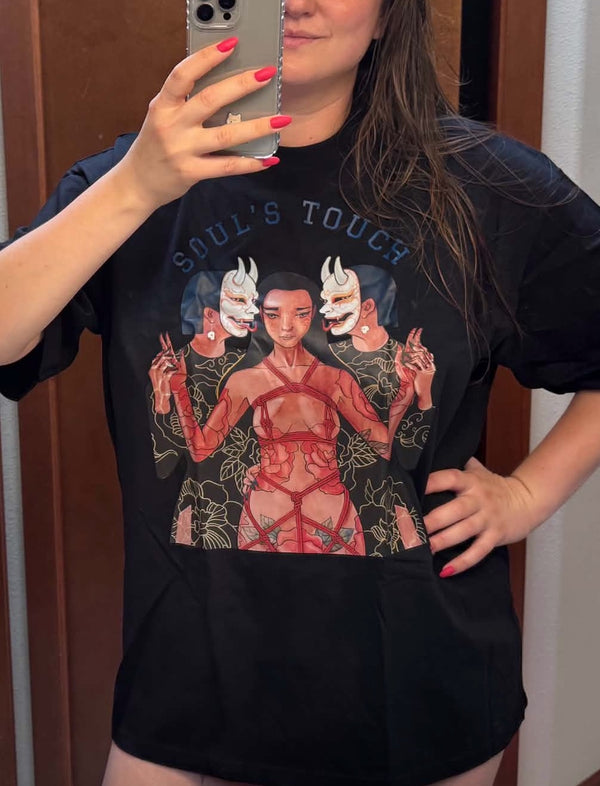 T-shirt «Soul's Touch» worn